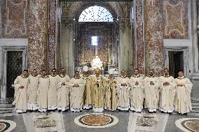 Pope Leo XIV Celebrates Mass For Priestly Ordinations - Vatican