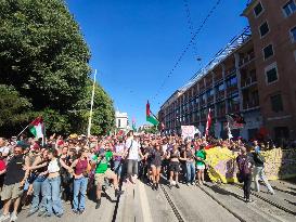 Demonstration Against The Security Decree - Rome