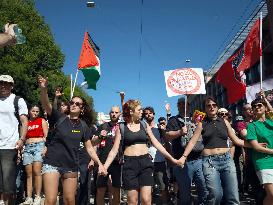 Demonstration Against The Security Decree - Rome