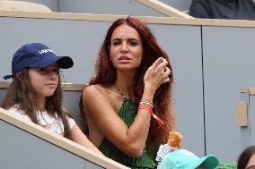 2025 French Open - Celebrities In Stands Day 7 NB