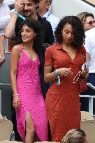 2025 French Open - Celebrities In Stands Day 7 NB