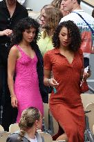 2025 French Open - Celebrities In Stands Day 7 NB