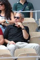 2025 French Open - Celebrities In Stands Day 7 NB