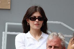2025 French Open - Celebrities In Stands Day 7 NB
