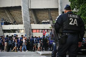 Champions League PSG vs Inter Milan - security - FA