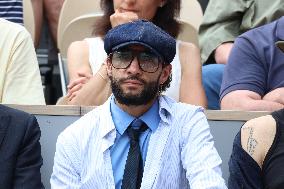 2025 French Open - Celebrities In Stands Day 7 NB