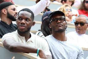 2025 French Open - Celebrities In Stands Day 7 NB