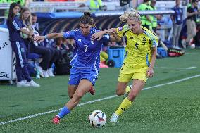 CALCIO - UEFA Nations League - UEFA Women's Nations League 2025 - Qualification - Italy vs Sweden