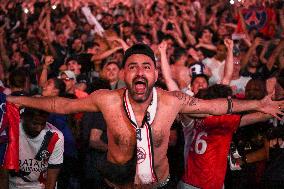 Champions League PSG vs Inter Milan in Paris - FA