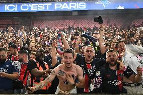 Champions League PSG vs Inter Milan in Paris - FA