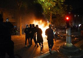PSG supporters celebrate Champions League winning - Paris