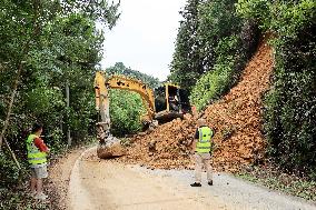 Road Collapse in Liuzhou