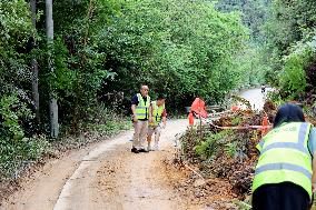 Road Collapse in Liuzhou