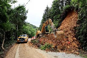 Road Collapse in Liuzhou