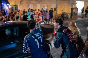 PSG Fans Celebrate Victory - UEFA Champions League Final - Paris