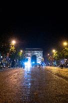 Clashes Between PSG Fans And The Police - Paris