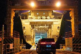 First New Energy Vehicle Transportation Dedicated Line in Bohai