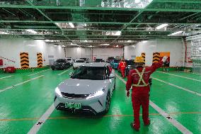 First New Energy Vehicle Transportation Dedicated Line in Bohai