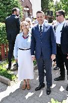 Polish Presidential Candidate Rafal Trzaskowski Votes - Warsaw