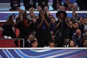 Lian Thuram and Family At UEFA Champions League Final - Munich