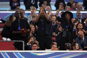 Lian Thuram and Family At UEFA Champions League Final - Munich