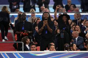 Lian Thuram and Family At UEFA Champions League Final - Munich