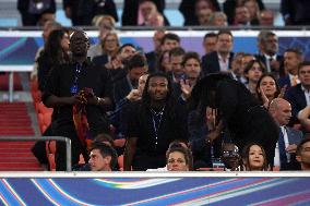 Lian Thuram and Family At UEFA Champions League Final - Munich