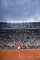2025 French Open - Novak Djokovic Day 7