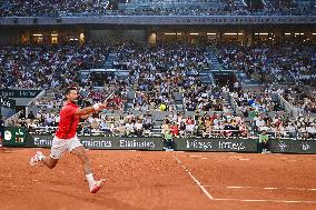 2025 French Open - Novak Djokovic Day 7