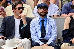 2025 French Open - VIPs In The Stands Day 7