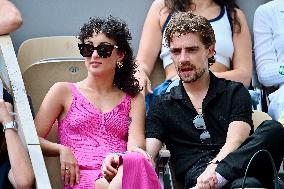 2025 French Open - VIPs In The Stands Day 7