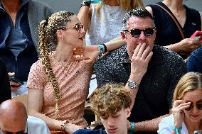 2025 French Open - VIPs In The Stands Day 7