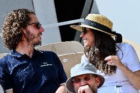 2025 French Open - VIPs In The Stands Day 7