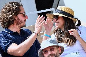 2025 French Open - VIPs In The Stands Day 7