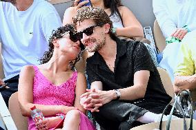 2025 French Open - VIPs In The Stands Day 7
