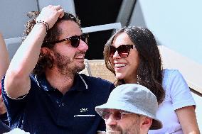 2025 French Open - VIPs In The Stands Day 7