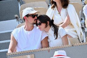 2025 French Open - VIPs In The Stands Day 7