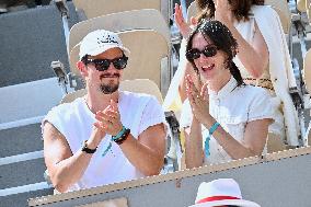 2025 French Open - VIPs In The Stands Day 7