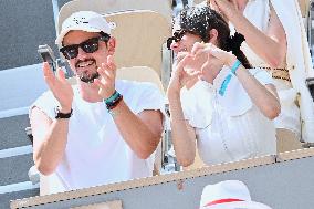 2025 French Open - VIPs In The Stands Day 7