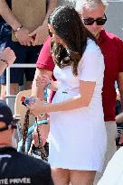 2025 French Open - VIPs In The Stands Day 7