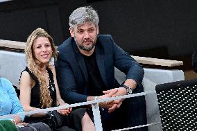 2025 French Open - VIPs In The Stands Day 7