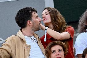 2025 French Open - VIPs In The Stands Day 7