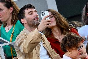 2025 French Open - VIPs In The Stands Day 7