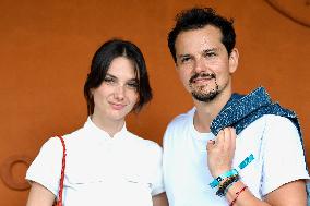 Franck Castel - 2025 French Open - Celebrities At Village Day 7 - Bela