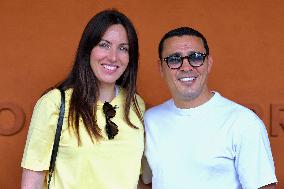 Franck Castel - 2025 French Open - Celebrities At Village Day 7 - Bela