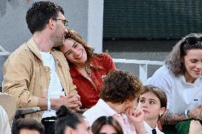 2025 French Open - VIPs In The Stands Day 7