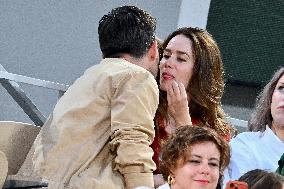 2025 French Open - VIPs In The Stands Day 7