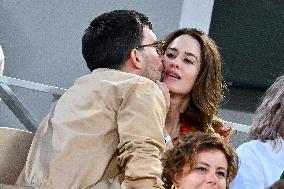 2025 French Open - VIPs In The Stands Day 7