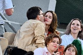 2025 French Open - VIPs In The Stands Day 7