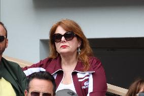 2025 French Open - Celebrities In Stands Day 8